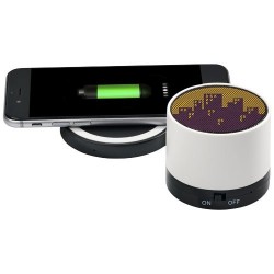 Haut-parleur Bluetooth® Cosmic avec socle de charge sans fil 