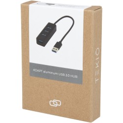 Hub USB 3.0 Adapt en aluminium 