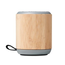 Haut-parleur sans fil 10W en bambou Wynn (P329.649), haut-parleurs