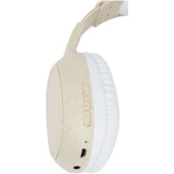 Casque Bluetooth® Riff en paille de blé avec microphone 