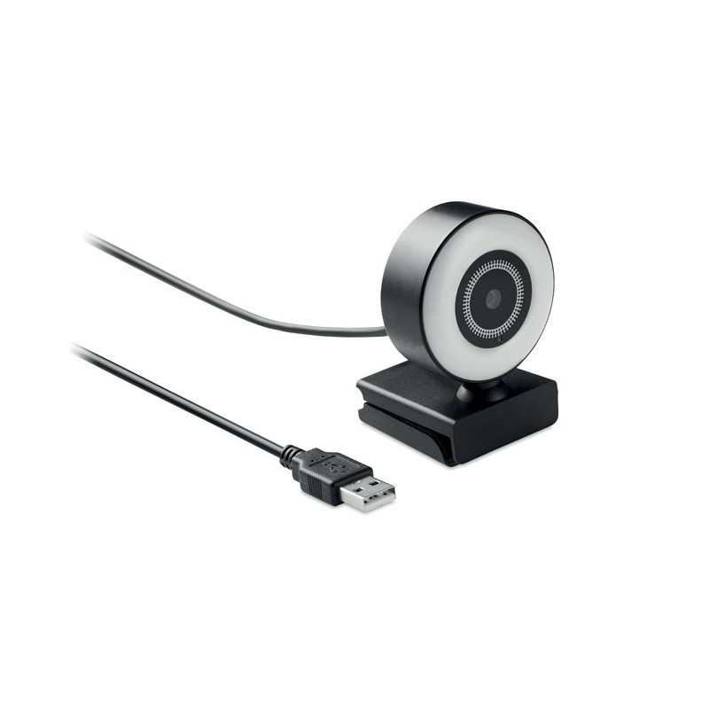 Webcam HD 1080P et lumière 