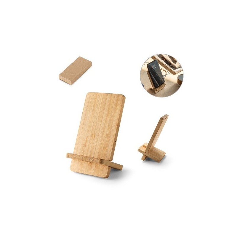 LANGE Chargeur sans fil en bambou 