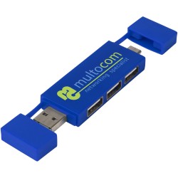 Hub double USB 2.0 Mulan 