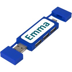 Hub double USB 2.0 Mulan 