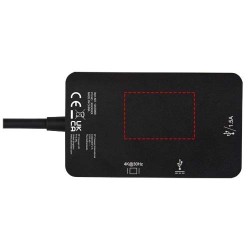 Adaptateur multimédia Type-C en aluminium ADAPT (USB-A / Type-C / HDMI) 