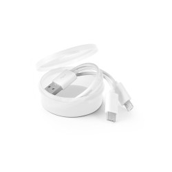 EMMY Câble USB avec connecteur 3 en 1 